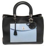 Tri Color Leather Diorissimo Pocket Tote