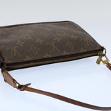 Louis Vuitton Pochette Accessoire  Canvas Clutch Bag