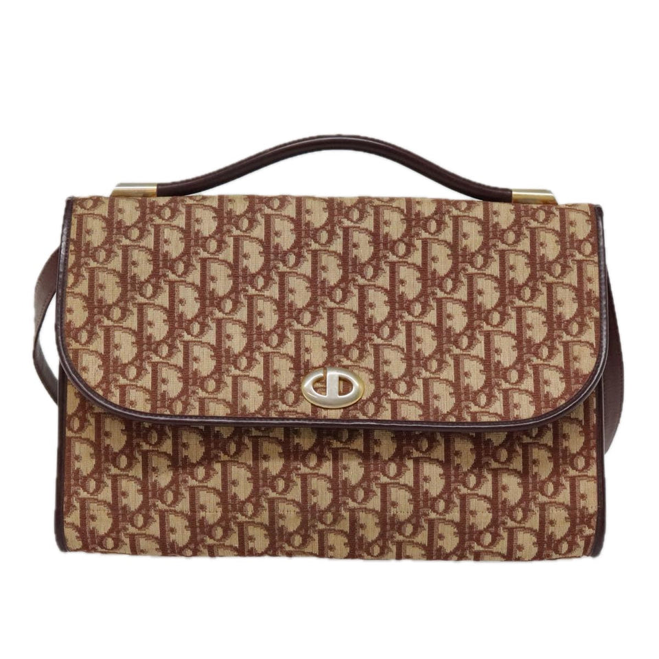 Dior Trotteur  Canvas Shoulder Bag
