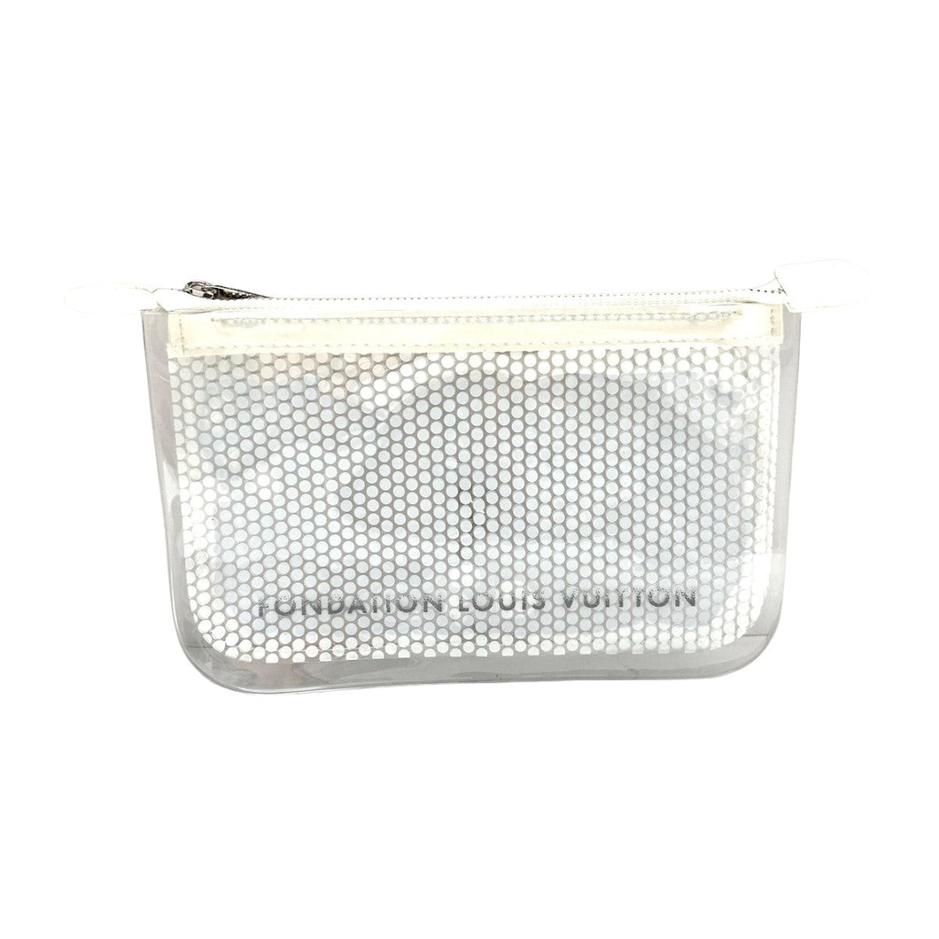 Louis Vuitton Pochette clear Plastic Clutch Bag