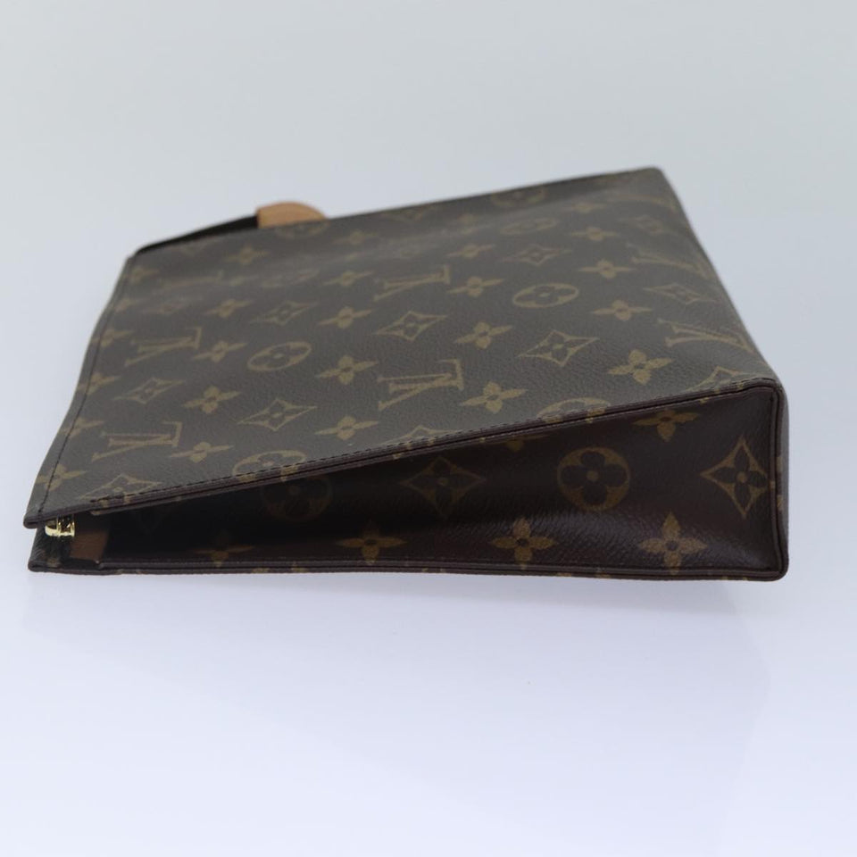 Louis Vuitton Poche Toilette  Canvas Clutch Bag