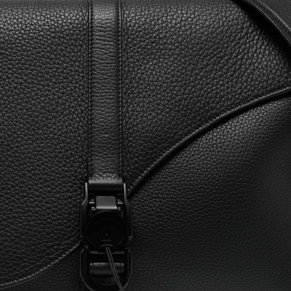 Dior Black Leather Pillow Bag