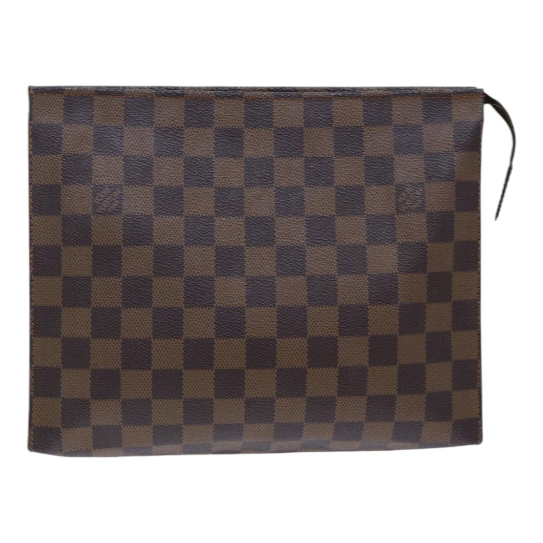 Louis Vuitton Poche Toilette  Canvas Clutch Bag