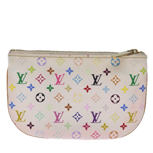 Louis Vuitton Pochette Plat  Canvas Clutch Bag