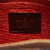 Louis Vuitton Damiere Rivera Mini Handbags Mini Boston Bag N41436 Brown PVC Leather Ladies Louis Vuitton