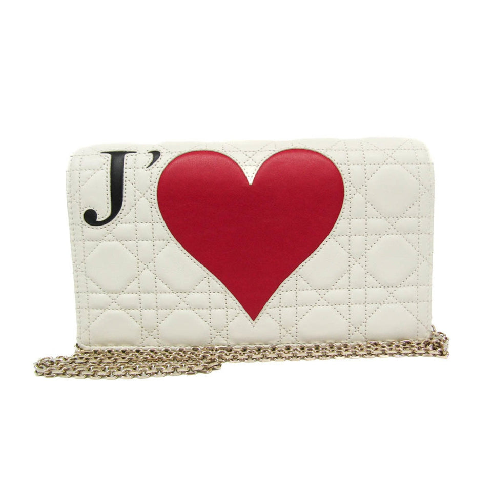 Dior Cannage/Lady  Leather Clutch Bag