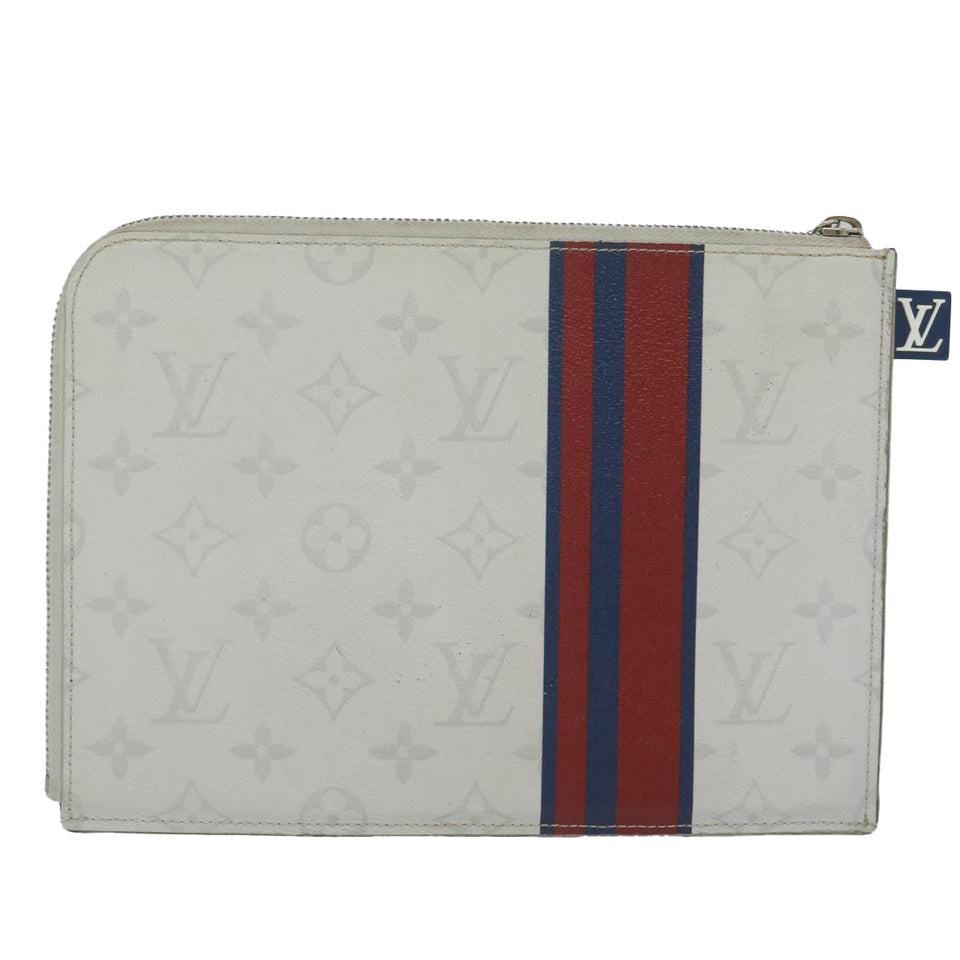 Louis Vuitton Pochette  Canvas Clutch Bag
