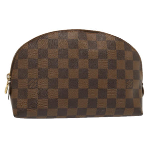 Louis Vuitton Cosmetic Pouch  Canvas Clutch Bag