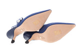 Dior Blue Jadior Slingback Heels SZ 38.5