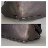 Chanel bag Paris-Shanghai Quilted Fan Flap Bag Metallic Lambskin