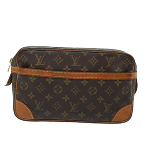 Louis Vuitton Compiegne 28  Canvas Clutch Bag