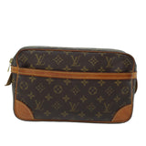Louis Vuitton Compiegne 28  Canvas Clutch Bag