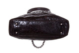 Chanel Dark Brown & Grey Glazed Calfskin Portobello Tote