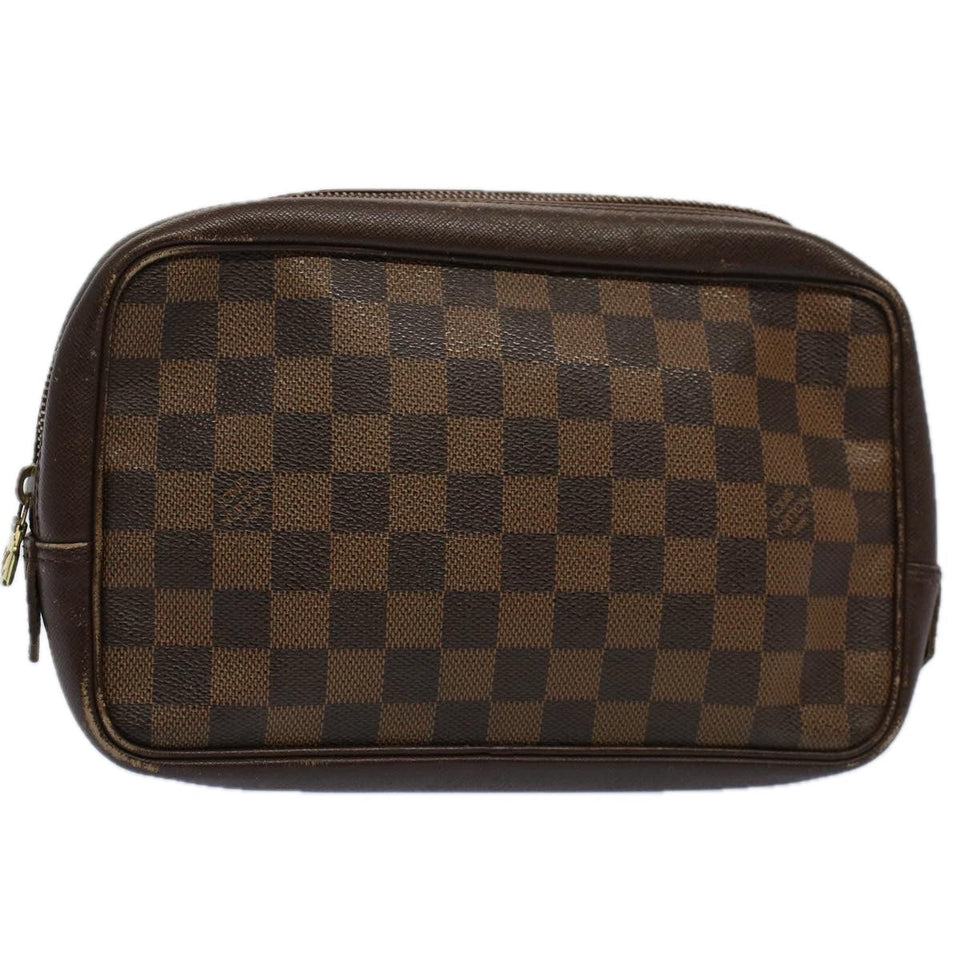 Louis Vuitton Trousse De Toilette  Canvas Clutch Bag