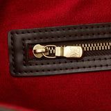 Louis Vuitton Damiere Hamsteed PM Tortoise Bag N51205 Brown PVC Leather  Louis Vuitton