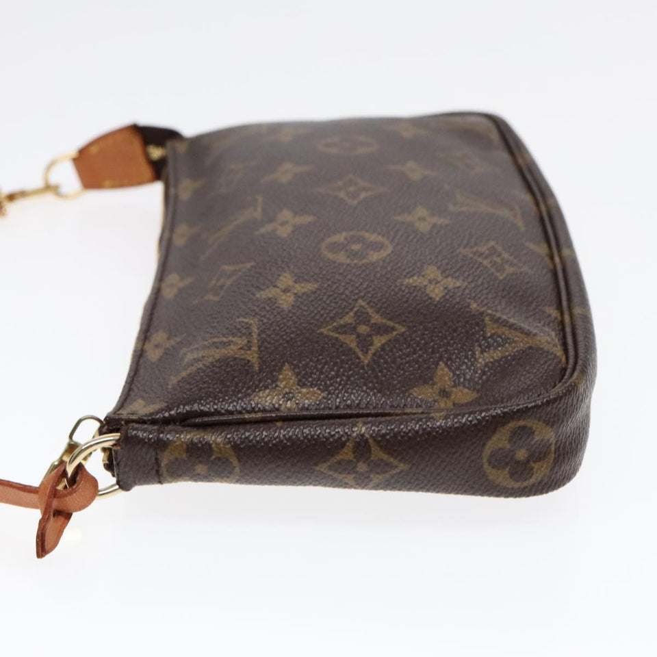 Louis Vuitton Pochette Accessoire  Canvas Clutch Bag
