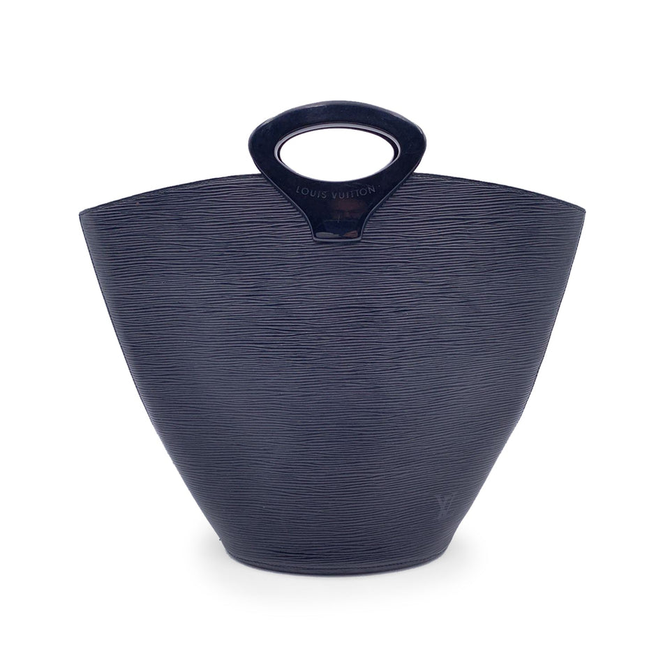 LOUIS VUITTON Vintage Black Epi Leather Noctambule Handbag Tote Bag