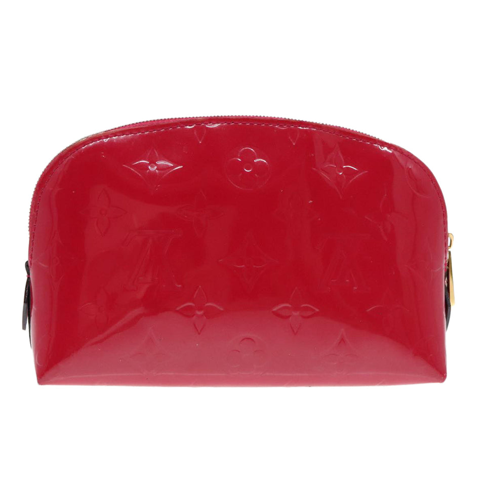 Louis Vuitton Cosmetic Pouch  Patent Leather Clutch Bag
