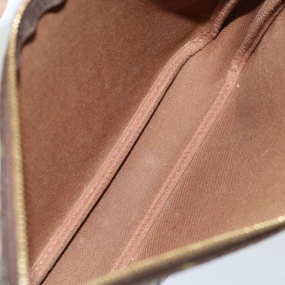 Louis Vuitton Pochette Accessoire  Canvas Clutch Bag
