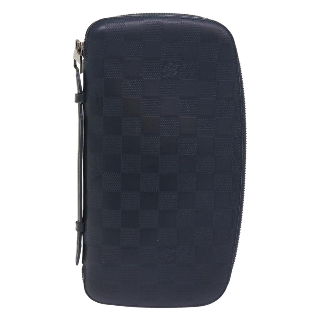 Louis Vuitton Atholl  Leather Clutch Bag