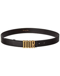 Dior D-Fence Leather Belt