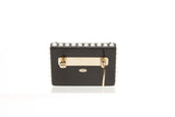 Chanel 2019 "La Pausa" Pink & Black & White Enamel Brooch