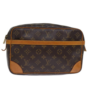 Louis Vuitton Compiegne 28  Canvas Clutch Bag