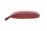 Gucci Microguccissima Red Leather Clutch Bag