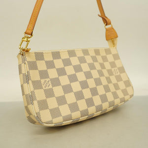 Louis Vuitton Pochette Accessoire  Canvas Clutch Bag