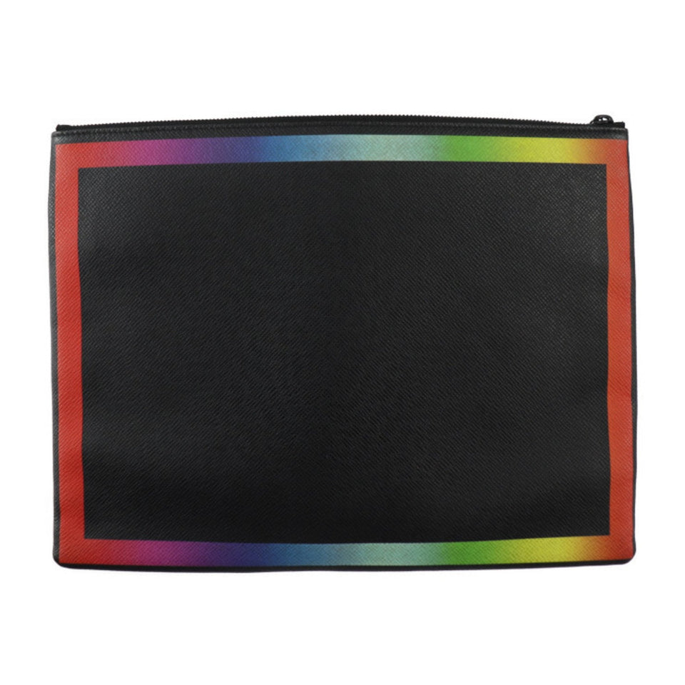 Louis Vuitton Taiga  Leather Clutch Bag