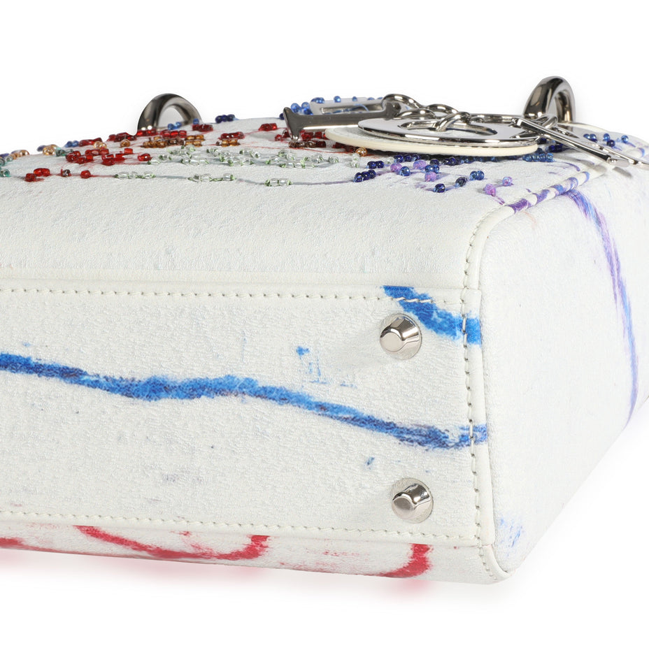 CHRISTIAN DIOR X Spencer Sweeney Limited Edition Multicolor Mini Lady Bag