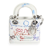 Dior X Spencer Sweeney Limited Edition Multicolor Mini Lady Dior Bag