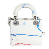 Dior X Spencer Sweeney Limited Edition Multicolor Mini Lady Dior Bag