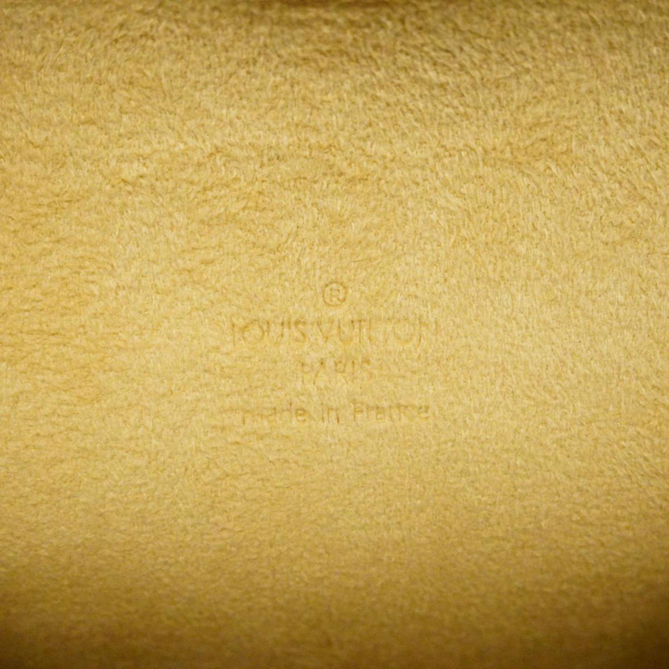 Louis Vuitton Pochette Florentine  Canvas Clutch Bag