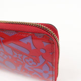 Louis Vuitton Sweet Monogram Vernis Zippy Wallet RoseIndien M90123