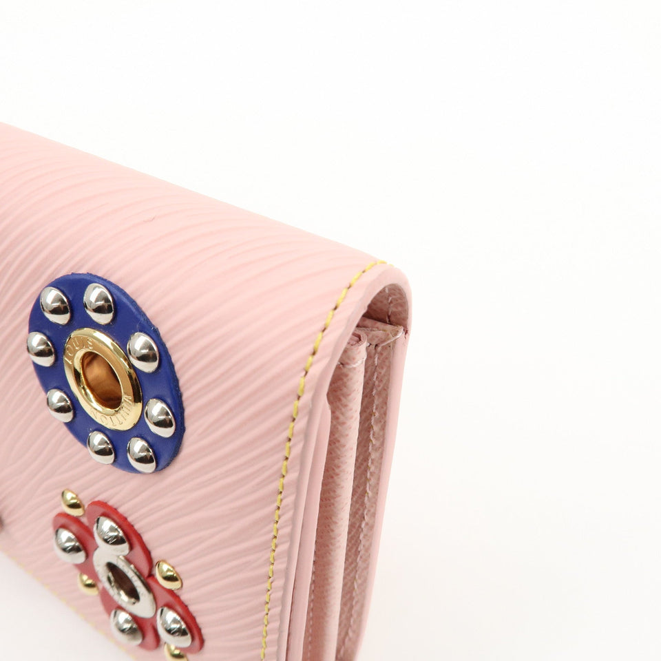 Louis Vuitton Epi Portefeuille Twist Flower Wallet M62482
