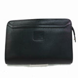 Burberry Clutch Black Leather (SHC1-15474)