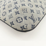 Louis Vuitton Monogram Mini Francoise Shoulder Bag Blue M92208