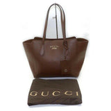 Brand Inspired Gucci Tote Bag Swing Tote Brown Leather (SHC7-11055)
