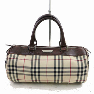 Burberry Hand Bag Beige Nylon (SHC1-15785)
