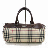 Burberry Hand Bag Beige Nylon (SHC1-15785)
