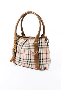 Burberry Northfield Haymarket Check Shoulder Bag