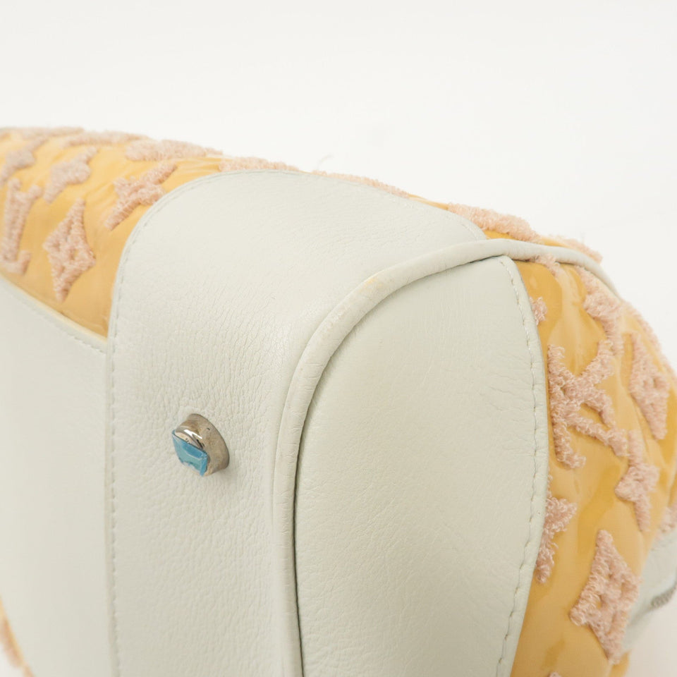 Louis Vuitton Monogram Booklet Speedy Round Rose M40704