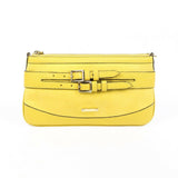 Burberry Bag Bridle Peyton Yellow Leather Crossbody