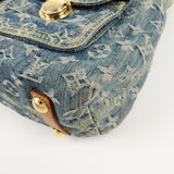 Louis Vuitton Monogram Denim Baggy GM Shoulder Bag M95048