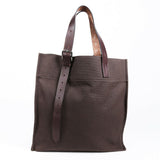 Hermes Toile Etriviere Shopping Tote