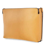 Burberry Ladies Clutch Belt Bag Beige/Yellow Mrais Lth Bicol Medium Clutch