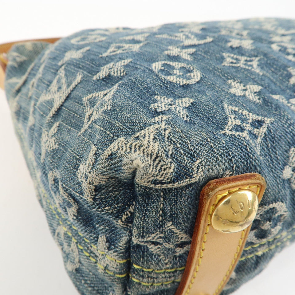 Louis Vuitton Monogram Denim Baggy PM Shoulder Bag M95049