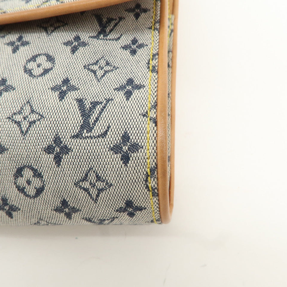 Louis Vuitton Monogram Mini Camille Shoulder Bag Blue M92002