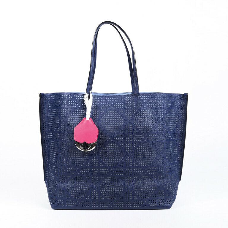 Christian Dior Dioriva Perforated Cannage Tote Bag